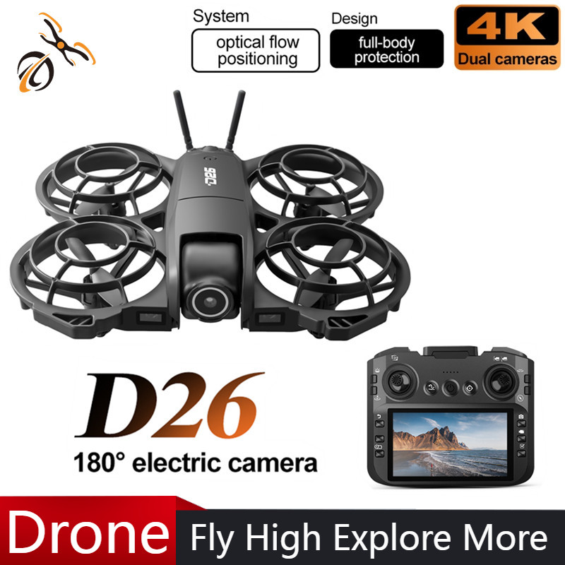 Drone Controller Screen - Drone D26 4K HD Aereo 180°